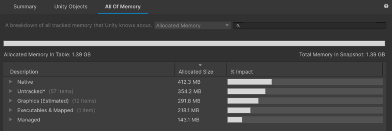 Memory optimization guide in Unity 6 - The Knights of U