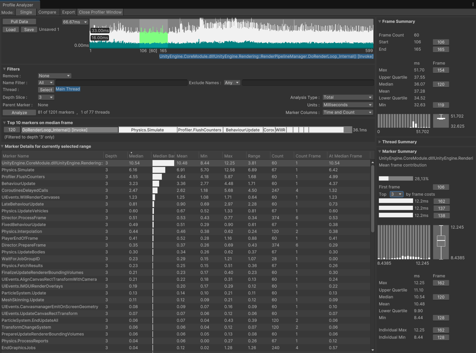 Leverage your profiling abilities with Profile Analyzer in Unity 6 ...