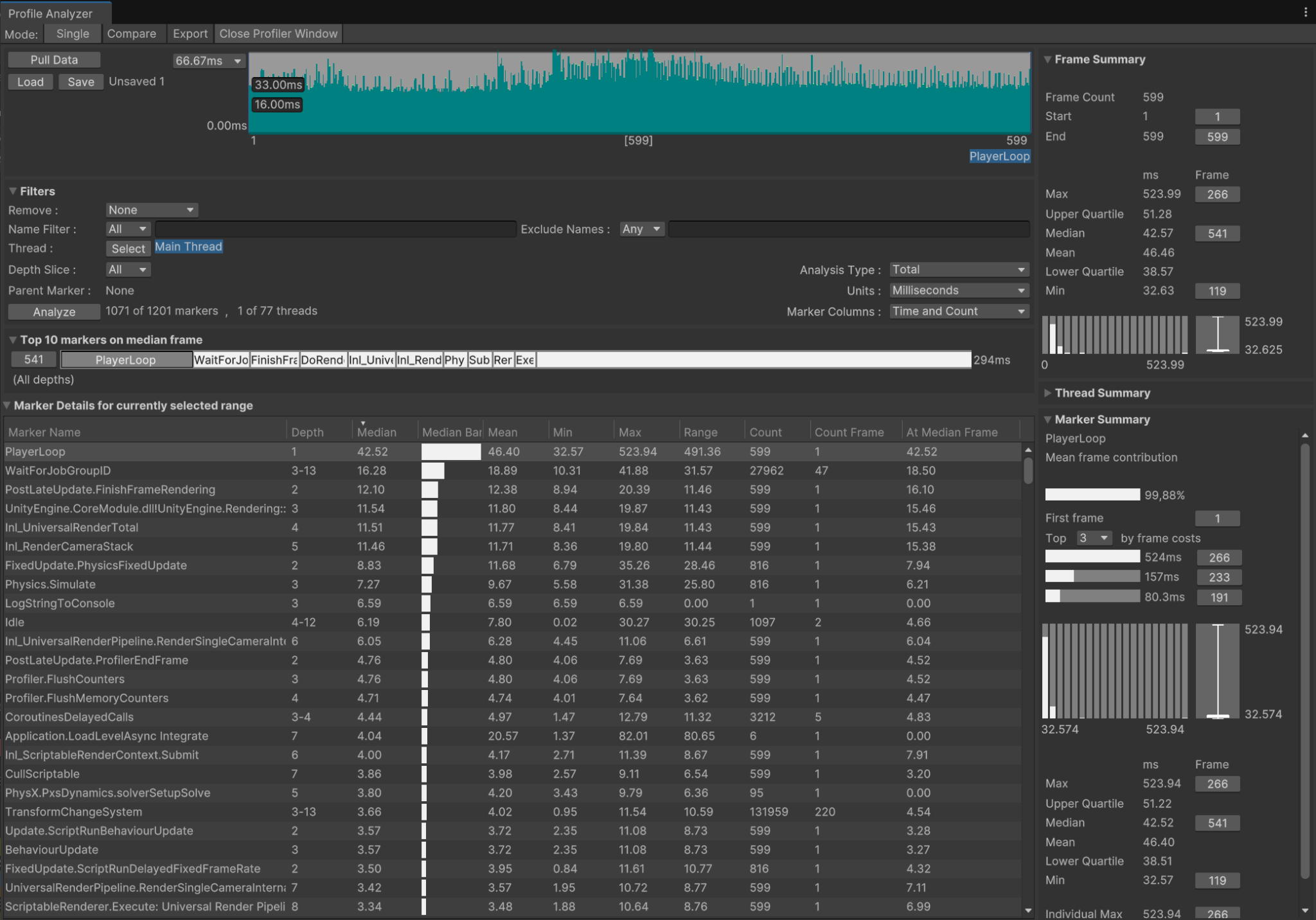Leverage your profiling abilities with Profile Analyzer in Unity 6 ...