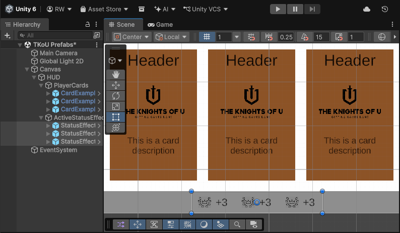 Nested prefabs example