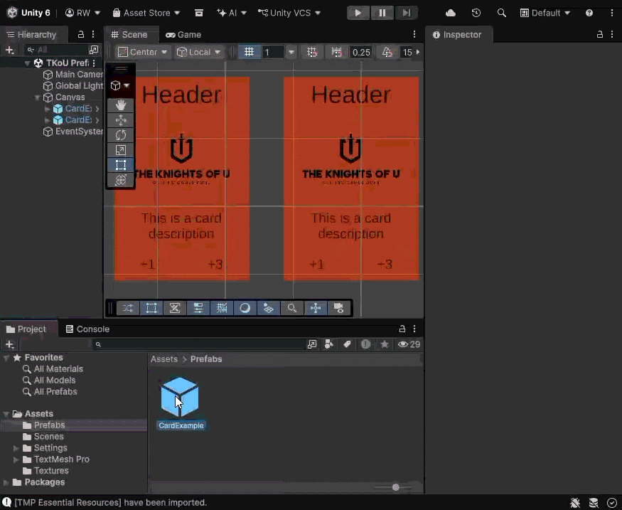 Opening a Prefab Asset in Prefab Mode in isolation in Unity Editor