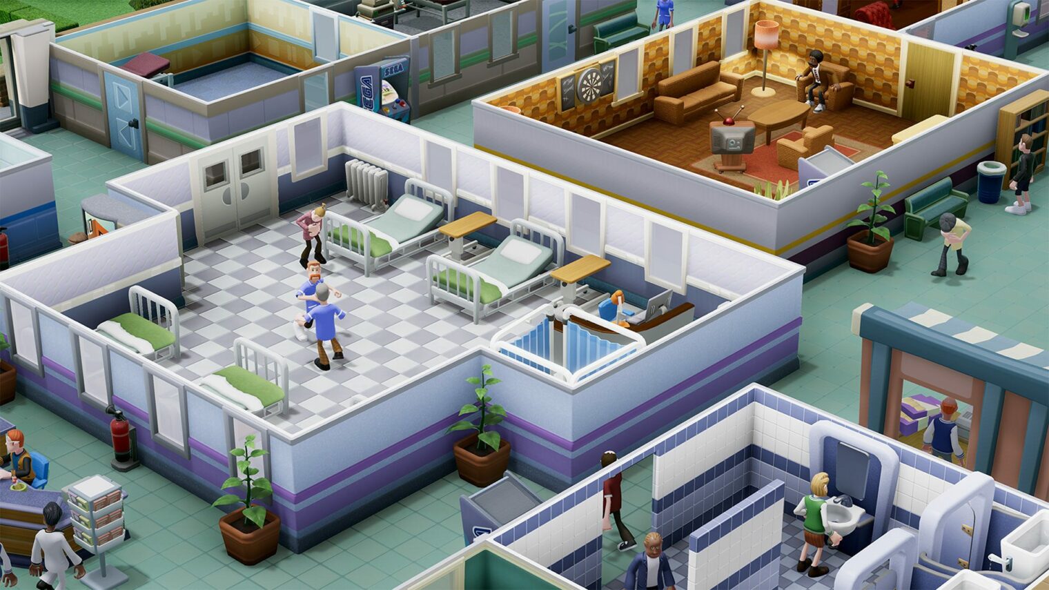 Two Point Hospital Full Health Collection gameplay screenshot